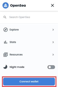 OpenSea（オープンシー）の出品手順