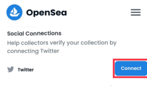 OpenSea（オープンシー）の出品手順-コレクションとTwitterの連携
