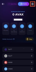 SleeFiの始め方(シードフレーズの確認)