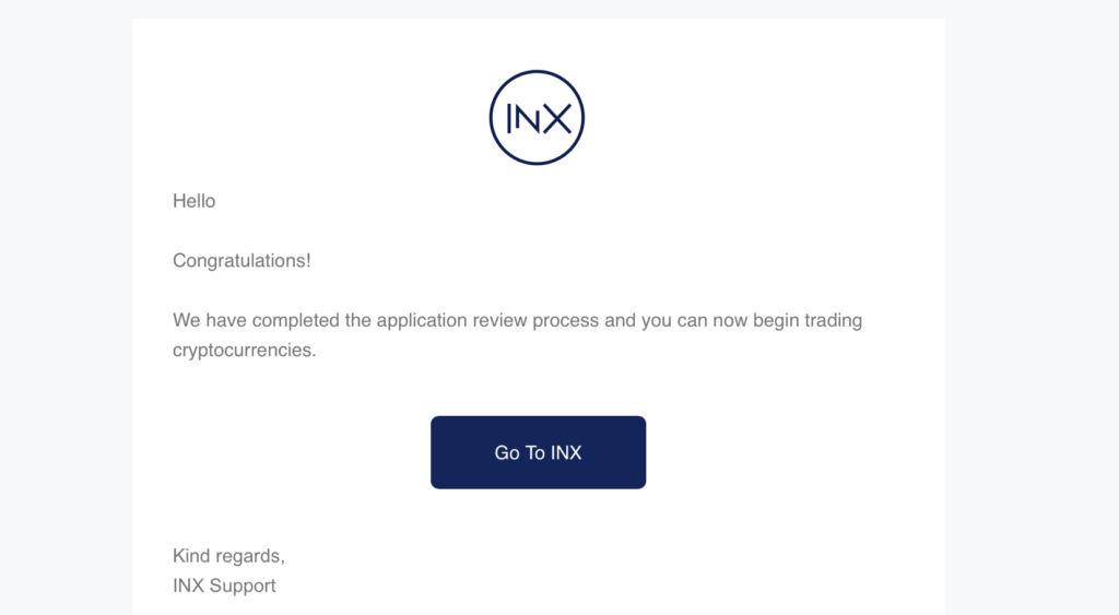 【INX ONE】INXC（Cryptocurrency Trading）の有効化