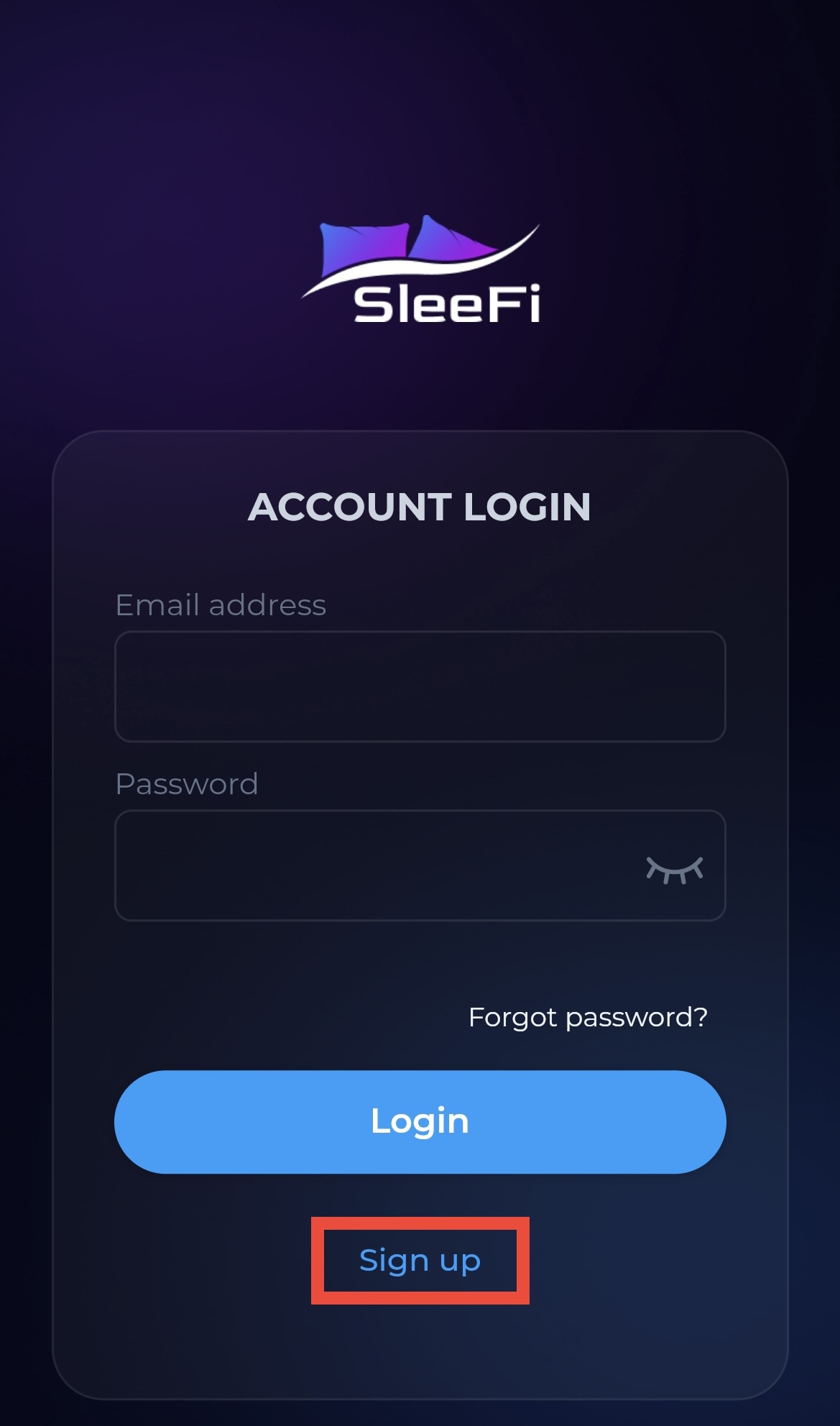 SleeFi(Closed β版)の始め方
